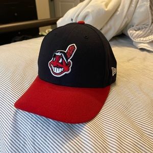 Cleveland Indians New Era 59FIFTY 2017 Postseason Hat 7 Low Profile.